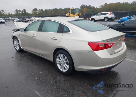 2016 Chevrolet Malibu 1Lt from USA, damaged, VIN 1G1ZE5ST7GF239459